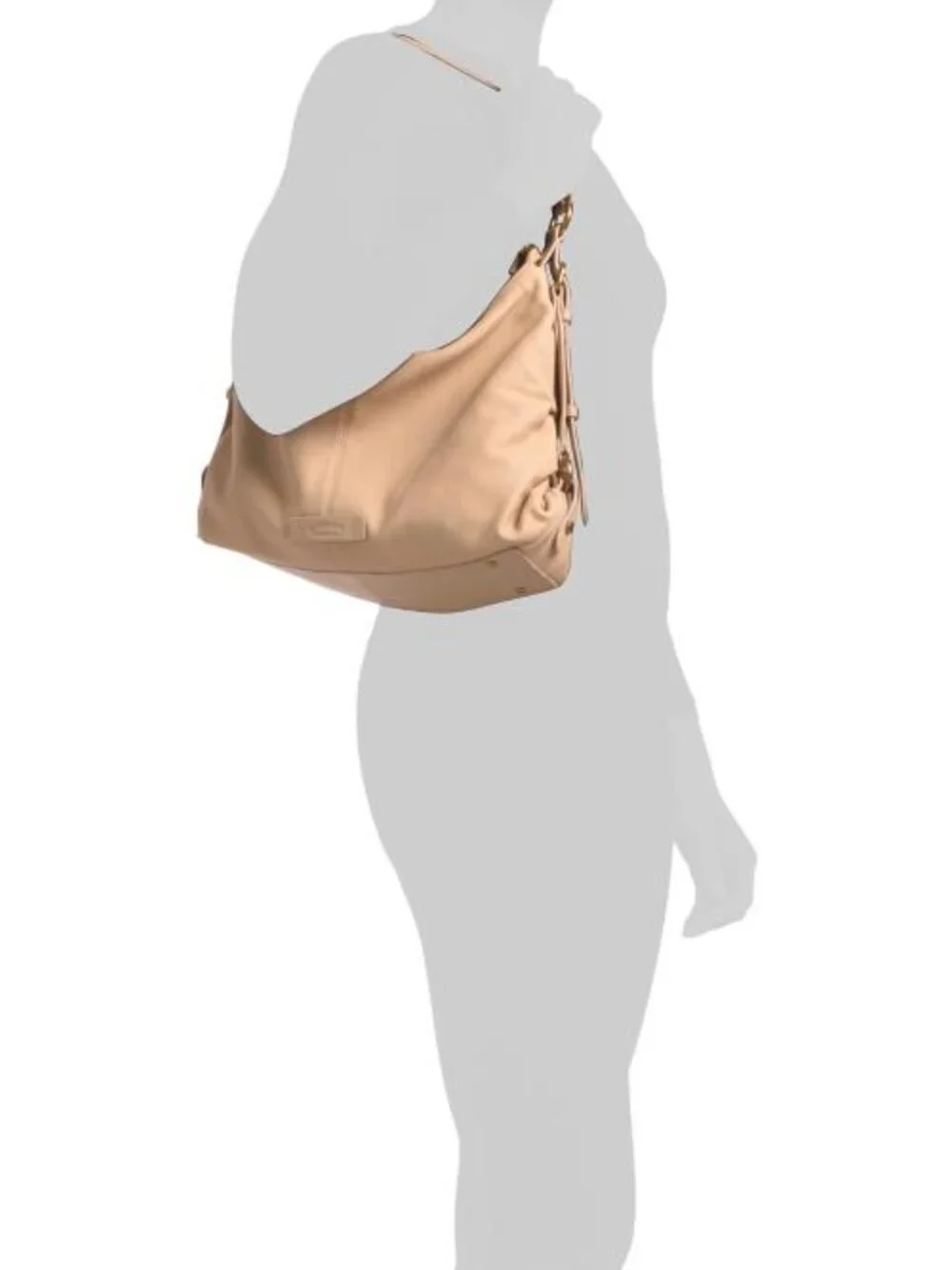 AMERICAN LEATHER CO. Leather Thayer Hobo - Picture 4 of 4